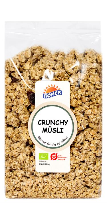 Müsli Crunchy, 500 g. Økologisk